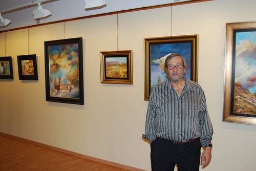 ULÑTIMA EXPOSICIÓN DE MIGUEL AYALA EN CAJA DE JAÉN JUNIO DE 2008